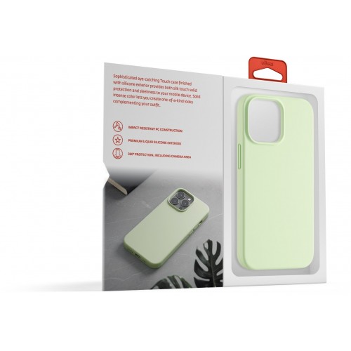 Чехол uBear для Apple iPhone 13 Pro Touch Case (CS105LG61PTH-I21) (светло-зеленый) 5