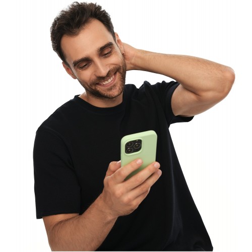 Чехол uBear для Apple iPhone 13 Pro Touch Case (CS105LG61PTH-I21) (светло-зеленый) 6