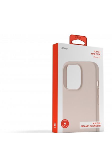 Чехол uBear для Apple iPhone 13 Touch Mag Case (CS100LR61TH-I21M) (светло-розовый) 8