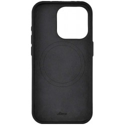 Чехол uBear для Apple iPhone 15 Pro Max Capital Case with MagSafe (CS307BL67PCP-I23M) (черный)
