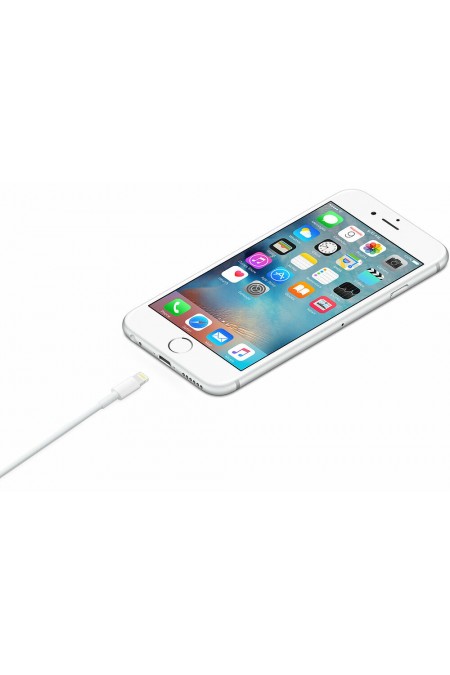 Кабель Apple USB-Lightning 2 м (MD819ZM/A) (белый) 3