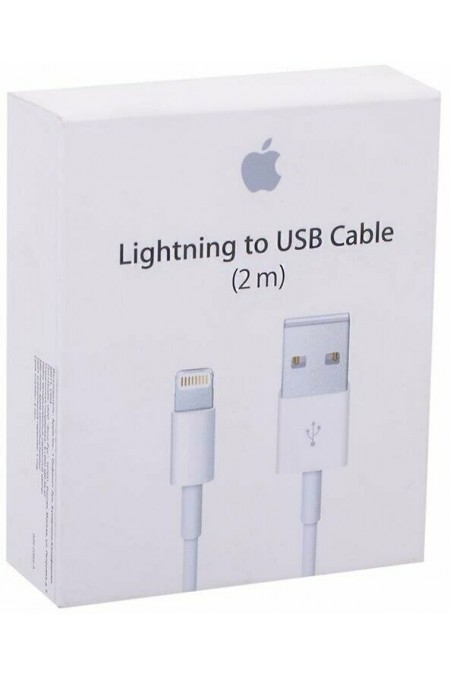 Кабель Apple USB-Lightning 2 м (MD819ZM/A) (белый) 6