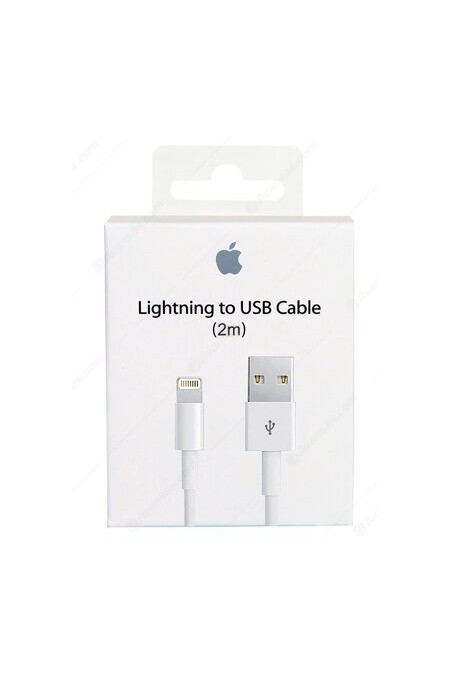 Кабель Apple USB-Lightning 2 м (MD819ZM/A) (белый) 8