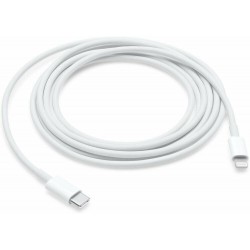 Кабель Apple USB Type-C (m)-Lightning (m) 2 м (MQGH2ZM/A) (белый)