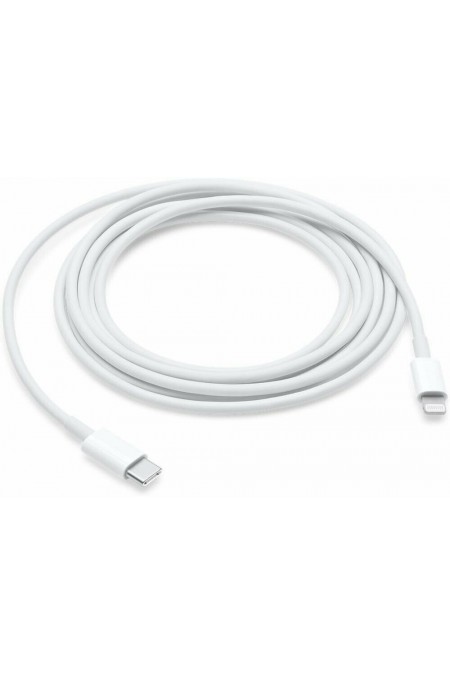 Кабель Apple USB Type-C (m)-Lightning (m) 2 м (MQGH2ZM/A) (белый) 