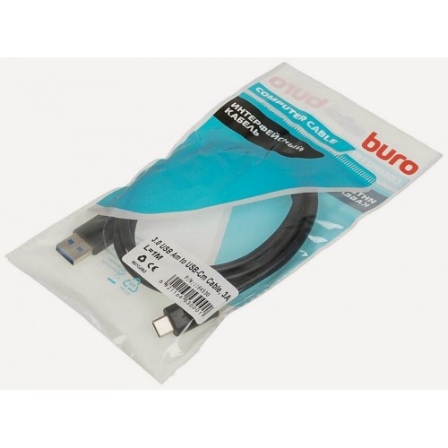 Кабель Buro BHP RET TYPEC1 BL USB (m)-USB Type-C (m) 1 м (черный) 7