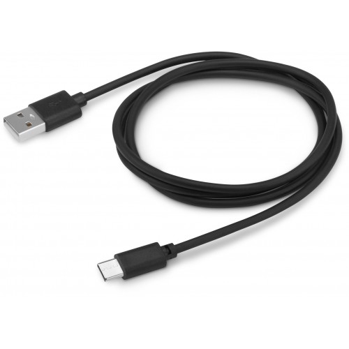 Кабель Buro BHP USB-C 1M USB (m)-USB Type-C (m) 1 м (черный) 1