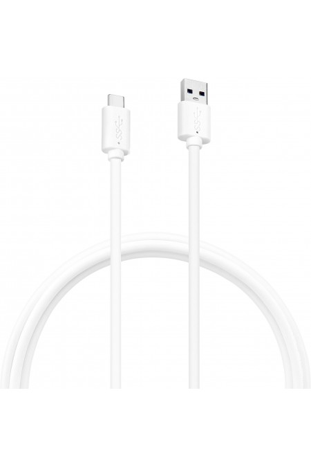 Кабель Buro BU-USB3.2-AC-1.8MW USB (m)-USB Type-C (m) 1.8 м (белый) 1