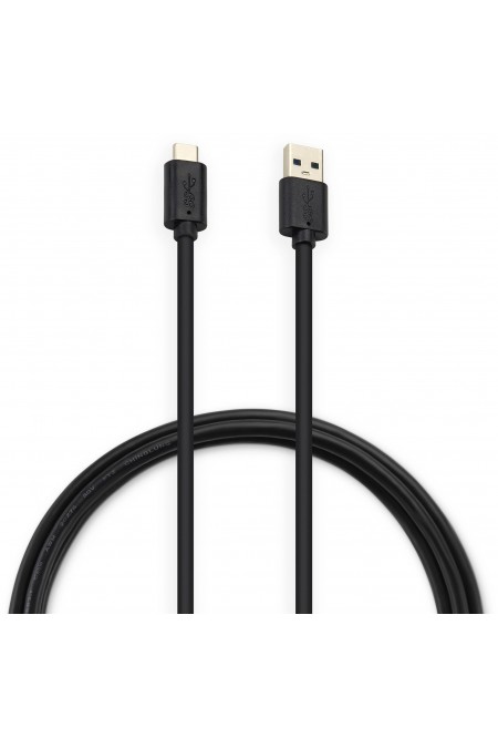 Кабель Buro BU-USB3.2-AC-1MB USB (m)-USB Type-C (m) 1 м (черный) 