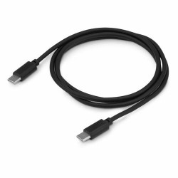 Кабель Buro PD15W USB Type-C (m)-USB Type-C (m) 1 м (черный)