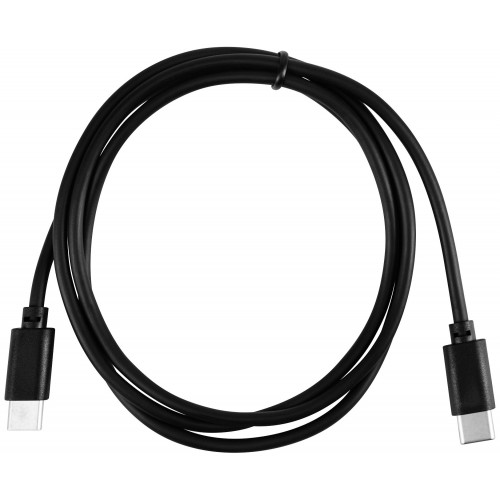 Кабель Buro PD15W USB Type-C (m)-USB Type-C (m) 1 м (черный) 