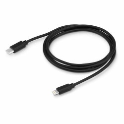 Кабель Buro PD18W USB Type-C (m)-Lightning (m) 1 м (черный)
