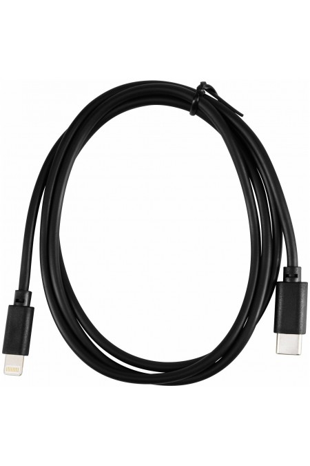Кабель Buro PD18W USB Type-C (m)-Lightning (m) 1 м (черный) 1
