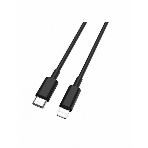 Кабель Buro PD18W USB Type-C (m)-Lightning (m) 1 м (черный) 6