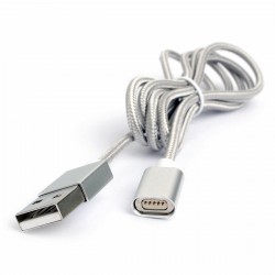 Кабель Cablexpert CC-USB2-AMMg-1M для адаптеров TypeC - microBM 5P - iPhone lightning 1 м (серый)