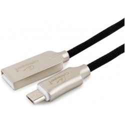 Кабель Cablexpert CCAB-AP35M-1M-B USB2.0 Am-microB 0.5 м (черный)