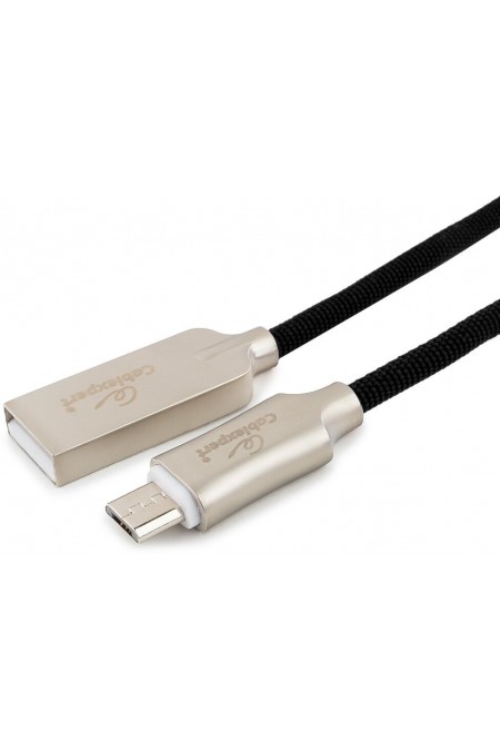 Кабель Cablexpert CCAB-AP35M-1M-B USB2.0 Am-microB 0.5 м (черный) 