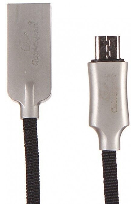 Кабель Cablexpert CCAB-AP35M-1M-B USB2.0 Am-microB 0.5 м (черный) 2