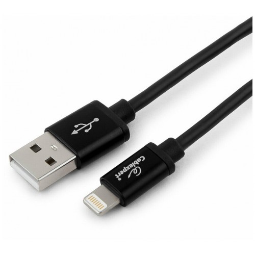 Кабель Cablexpert CC-S-APUSB01Bk-0.5M AM/Lightning 0.5 м (черный) 1