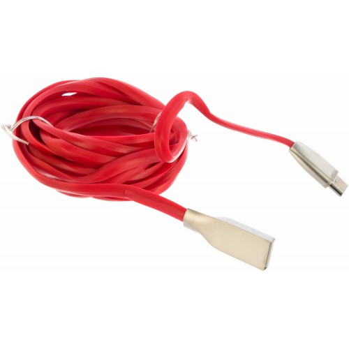 Кабель Cablexpert CC-G-USBC01R-3M USB 2.0 AM/Type-C 3 м (красный) 3