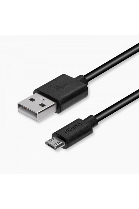 Кабель Deppa 72103 USB-MicroUSB 1.2 м (черный) 4