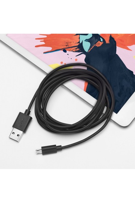 Кабель Deppa 72103 USB-MicroUSB 1.2 м (черный) 5