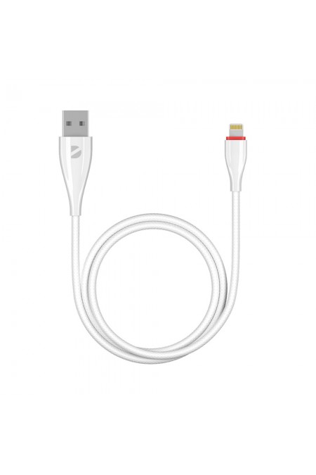 Кабель DEPPA Ceramic 72291 USB (m)-Lightning (m) 1 м (белый) 2