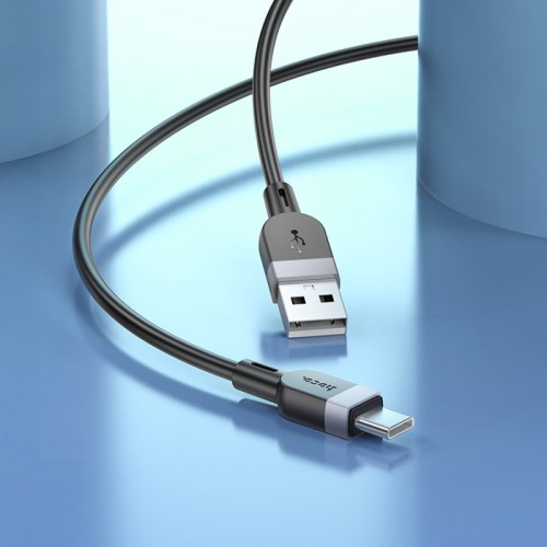Кабель Hoco X109 USB Type-C (m)-USB Type-C (m) 3 м (черный) 6