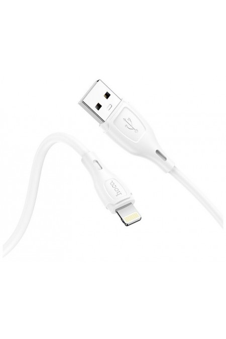 Кабель Hoco X61 Ultimate Lightning 2.4А 1 м (белый) 