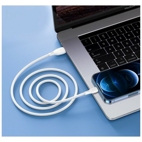 Кабель Hoco X61 Ultimate Lightning 2.4А 1 м (белый) 1