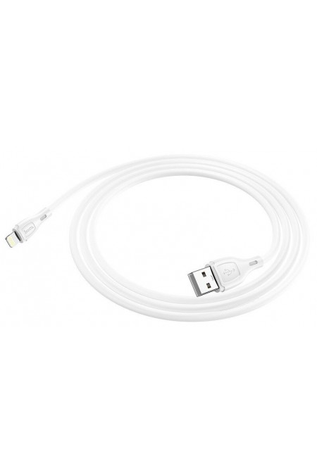 Кабель Hoco X61 Ultimate Lightning 2.4А 1 м (белый) 2