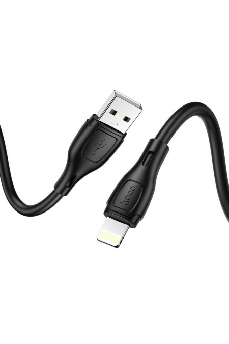 Кабель Hoco X61 Ultimate Lightning 2.4А 1 м (черный) 