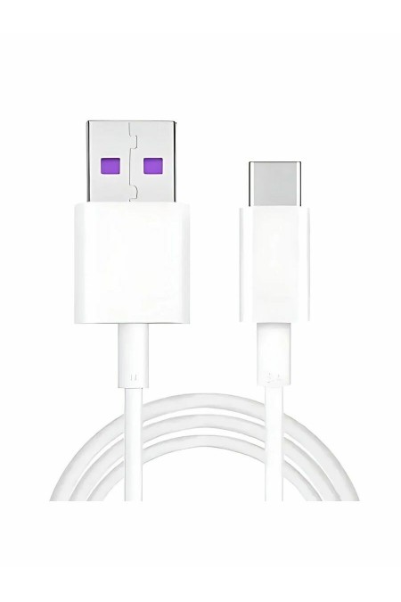 Кабель HUAWEI Super Cable USB Type C 5A 1 м (белый) 