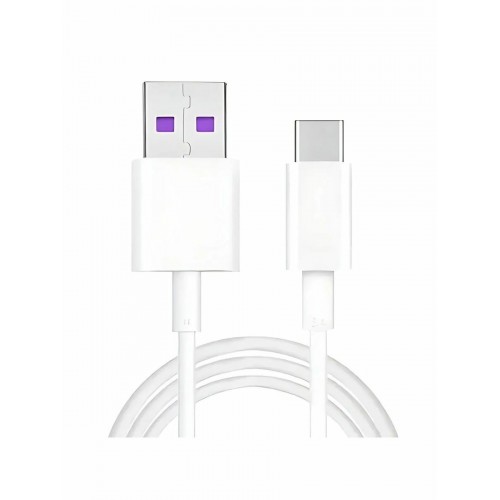Кабель HUAWEI Super Cable USB Type C 5A 1 м (белый) 