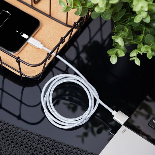 Кабель REXANT 18-7051 USB-Lightning 1 м (серебристый) 1