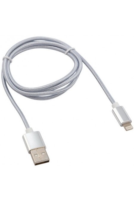 Кабель REXANT 18-7051 USB-Lightning 1 м (серебристый) 