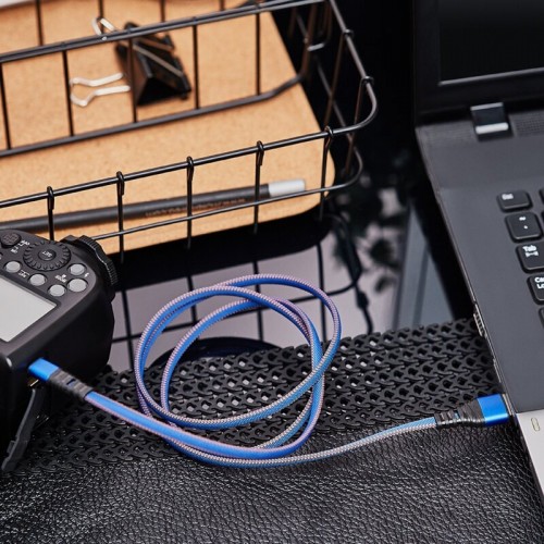 Кабель REXANT 18-1163 USB-microUSB 1 м (синий) 1