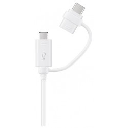 Кабель Samsung EP-DG930DWEGRU USB (m)-micro USB (m) 1.5 м (белый)