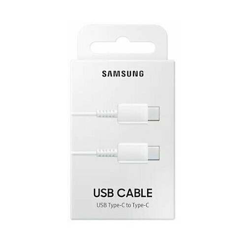 Кабель Samsung EP-DX310JWRGRU Type C-Type C 1.8 м (белый) 2