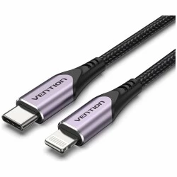 Кабель Vention ACVF Apple Lightning 1 м (фиолетовый)