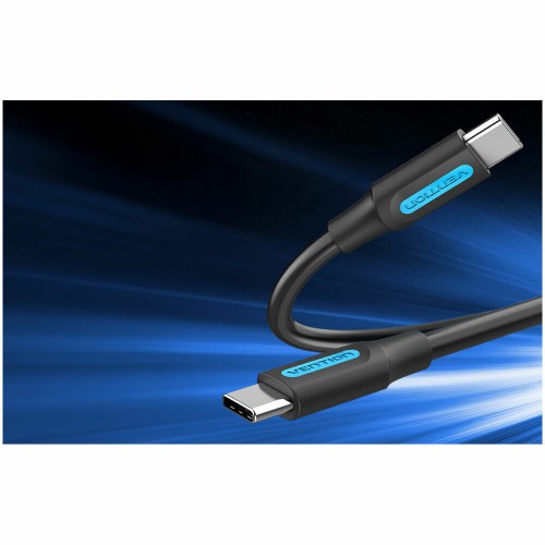 Кабель Vention PD100W Type C - Type C 0.5 м (черный) 1