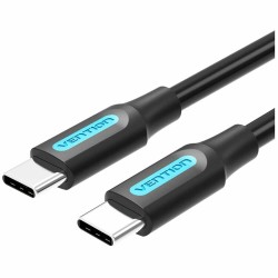 Кабель Vention PD60W Type C - Type C 2 м (черный)