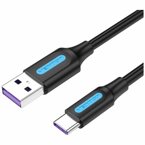 Кабель Vention CORBH USB-A 2.0 - Type C 2 м (черный) 