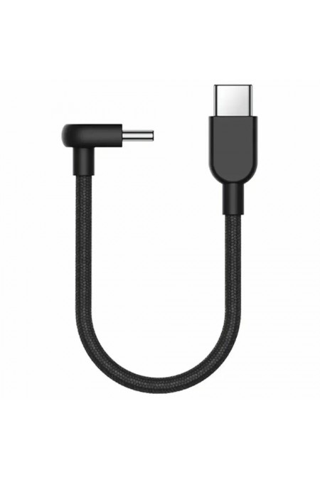 Кабель Xiaomi 3A Braided USB-C to USB-C Cable 0.1 м (BHR08W0GL) (черный) 