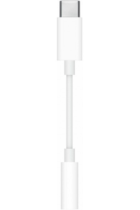Переходник Apple A2049 Jack 3.5 (f)-USB Type-C (m) 0.1 м (белый) 