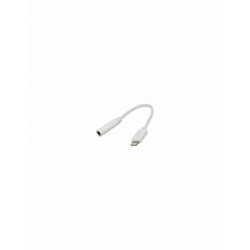 Переходник Buro BHP TPC-JCK Jack 3.5 (f)-USB Type-C (m) (белый)