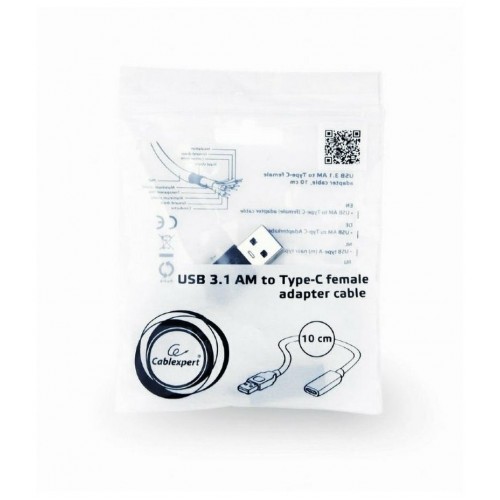 Переходник Cablexpert A-USB3-AMCF-01 3.0M/Type-C (черный) 4