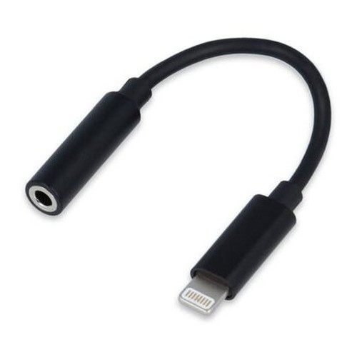 Переходник Cablexpert CCA-LM3.5F-01 Lightning/Jack3.5F (черный) 