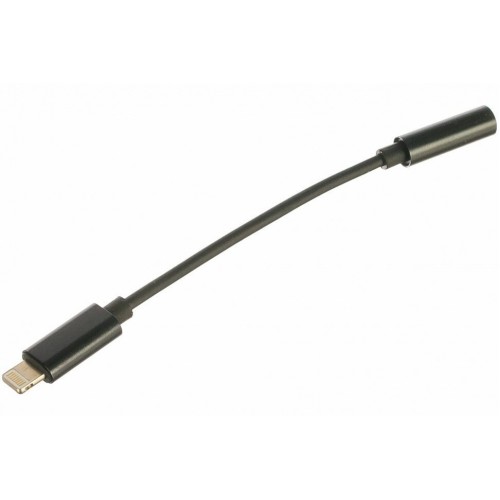 Переходник Cablexpert CCA-LM3.5F-01 Lightning/Jack3.5F (черный) 1