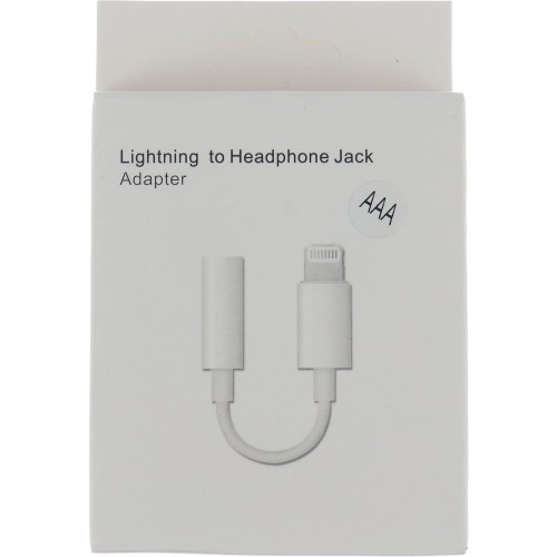 Переходник Cablexpert CCA-LM3.5F-01-W Lightning/Jack3.5F (белый) 3